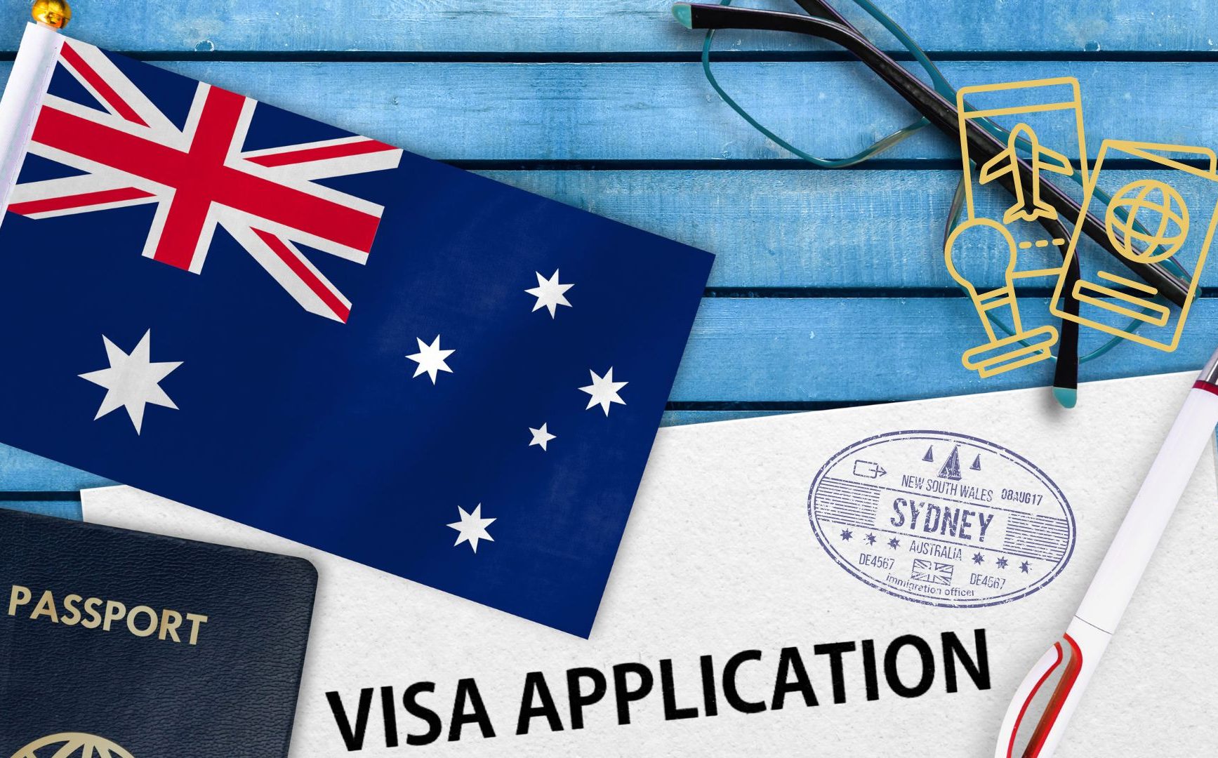 Australian Visa Application for Tourist for Disc Golf